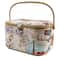 Dritz&#xAE; Paris Extra Large Sewing Basket with Removable Tray